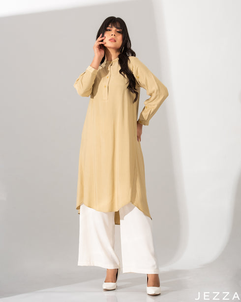 Long Top With Decorative Sleeves 56372